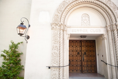 Entrance to the Sutter Club